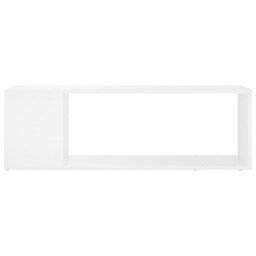 Berkfield Tv Cabinet White 100X24X32 Cm Engineered Wood - thumbnail 3