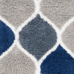 Livabliss Urban Shaggy-Modern Grey Charcoal Blue White Soft Plush Pile Living Bedroom Rug 160 X 220 Cm Easy Care, Non Shedding - thumbnail 7