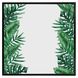 "Andrew Lee Half Botanical Border (Picutre Frame) / 16X16"" / Brown" - thumbnail 8