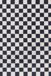 The Rugs Loft Navy And Ivory Checkerboard Living Room Area Rug And Runners Soft Pile - thumbnail 2