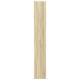 Walplus Bookcase Sonoma Oak 40X30X189 Cm Engineered Wood - thumbnail 5