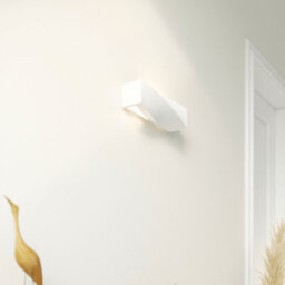 Luminosa Lighting Luminosa 1 Light Ceramic Flush Wall Light White, E27 - thumbnail 6