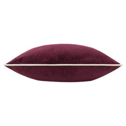 furn. Furn Pineberry Forest Embroidered Velvet Polyester Filled Cushion, Plum, 45 X 45Cm - thumbnail 3