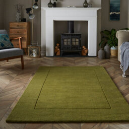 Naturelle Mayfair Esme 80X150Cm Olive Wool Rug
