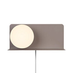 Nordlux Lilibeth Metal Wall Light  Brown,plug In Or Mains - thumbnail 3
