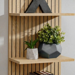 Arte Joy Entertainment Unit Oak Cremona For Tvs Up To 65In - thumbnail 2