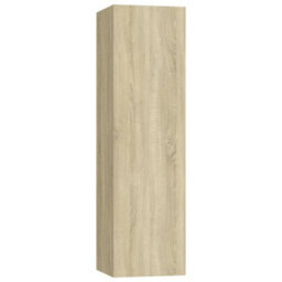 Berkfield 7 Piece Tv Cabinet Set Sonoma Oak Engineered Wood - thumbnail 6