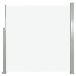 Berkfield Retractable Side Awning 140 X 300 Cm Cream - thumbnail 2