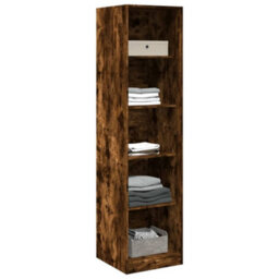 Berkfield Wardrobe Old Wood 50X50X200 Cm Engineered Wood - thumbnail 3