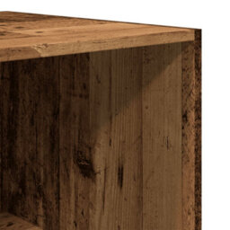 Berkfield Wardrobe Old Wood 50X50X200 Cm Engineered Wood - thumbnail 7