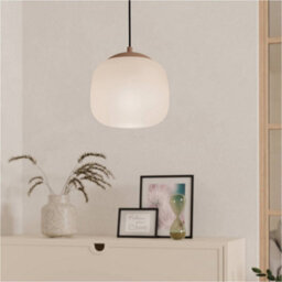Loops Stylish Taupe Pendant Light For Modern Interiors - Indoor Ceiling Fixture - thumbnail 3