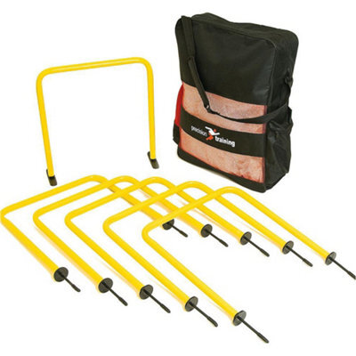 Precision 6 Pack - Spiked Outdoor & Indoor Passing Arc - 50 X 48Cm Football Accuracy Hoops - image 1