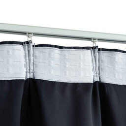 Berkfield Blackout Curtains With Hooks 2 Pcs Anthracite 140X175 Cm - thumbnail 3