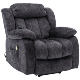 Matteo Power Massage Lift Recliner Chair With Heat & Vibration - Grey - thumbnail 8