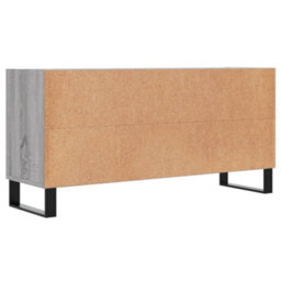 Berkfield Sturdy Tv Cabinet Grey Sonoma 103.5X30X50 Cm Engineered Wood - thumbnail 6