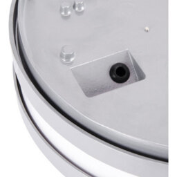 CGC Lighting Cgc Round Grey Led Outdoor Outside Wall Light Bulkhead With House Number Pack - thumbnail 4