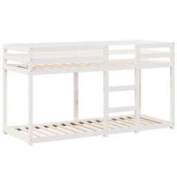 Berkfield Bunk Bed Without Mattress White 80X200 Cm Solid Wood Pine - thumbnail 7