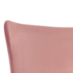 Beliani Bed Velvet Chaleix 180 X 200 Cm (Eu Super King) Peach Pink - thumbnail 8