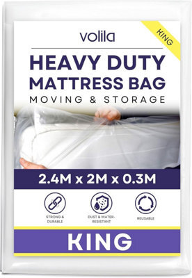 volila King Mattress Bag - Mattress Protective Storage Bag, Protective Storage Cover, Moving House - image 1