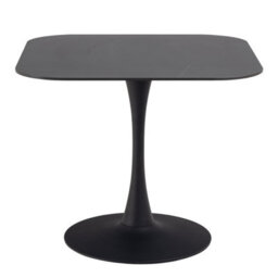 Furniture To Go Malta Ceramic Square Dining Table Black - thumbnail 2