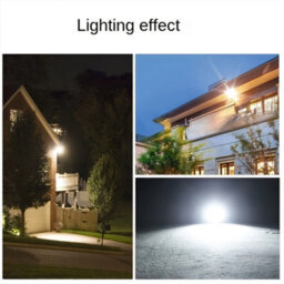 Solar Security Spotlight 480 Led Motion Sensor Outdoor Light Yard Garden Patio - thumbnail 4