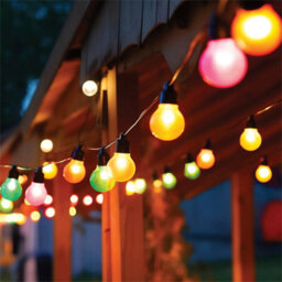 Eagle Connect Festoon Black Rubber Ip44 5M/15X2W Colour Changing Lamp - thumbnail 3