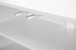 my furniture Inga White Floating Sideboard - Sideboard Cabinets Collection - thumbnail 4