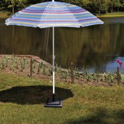 Costway Heavy Duty Parasol Base Umbrella Stand Sun Shade Cast Iron Patio Garden - thumbnail 5