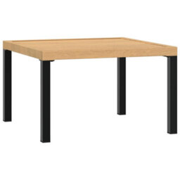 Berkfield Garden Coffee Table Black 65X65X40 Cm Aluminium - thumbnail 2