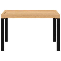 Berkfield Garden Coffee Table Black 65X65X40 Cm Aluminium - thumbnail 3