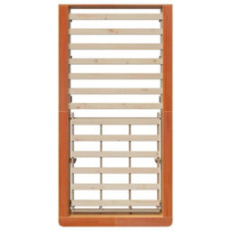 Berkfield With Storage Wax Brown 100 X 200 Cm Wood - thumbnail 8