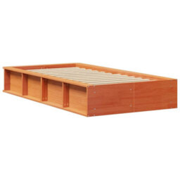Berkfield With Storage Wax Brown 100 X 200 Cm Wood - thumbnail 7