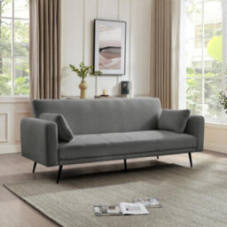 Home Detail Tom Clic-Clac Sofa Bed, Grey Boucle