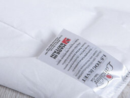 Lancashire Textile Luxury Keep Cool Classic 1.5 Tog Cotton Blend Summer Duvet Lightweight & Anti-Allergy - Super King - thumbnail 5
