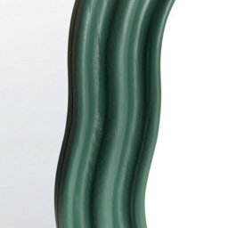 Beliani Wall Mirror Rocles 68 Cm 160 Cm Dark Green - thumbnail 6
