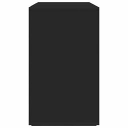 Berkfield Black Sideboard Black Engineered Wood 120 X 41 X 75 Cm - thumbnail 7