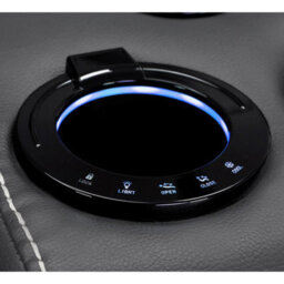 Furnishings For Less UK Orlando Leather Grey Electric Reclining 2 Seater Centre Console - thumbnail 6