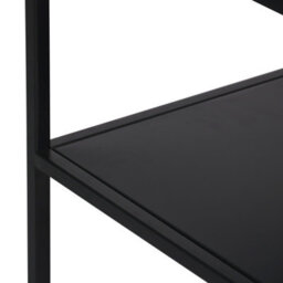 Hallowood Furniture Bewdley Small Side Table With Glass Top - thumbnail 4
