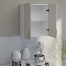 Jd Greta Kitchen Wall Unit 600mm Storage Cabinet With Doors And Shelf 60Cm - Cashmere Matt - thumbnail 3