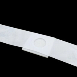 Neel Blue 100mm Wide Curtain Tape Without Hole, White Cotton Polyester Drapery Roll, 50 Metres - thumbnail 3