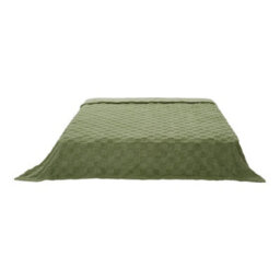 Living And Home Checkered Soft Warm Reversible Checkered Throw Blanket Green 100Cm W X 150Cm D Living Room Bedroom Patio - thumbnail 4