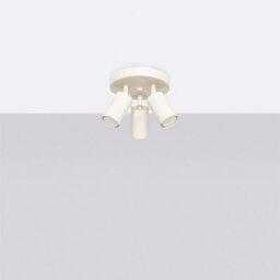 Luminosa Lighting Luminosa Ring Modern Ceiling Spotlight Cluster 3 Light Beige - thumbnail 2