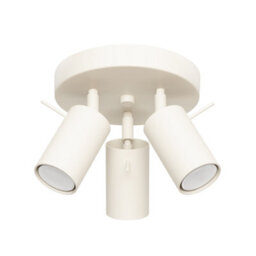 Luminosa Lighting Luminosa Ring Modern Ceiling Spotlight Cluster 3 Light Beige - thumbnail 1