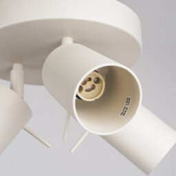 Luminosa Lighting Luminosa Ring Modern Ceiling Spotlight Cluster 3 Light Beige - thumbnail 5