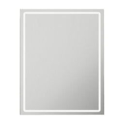 Bubly Bathrooms Athena Illuminated Led Bathroom Mirror Cabinet With Tunable White Light, Demister & Shaver Socket - 50X70Cm - thumbnail 2