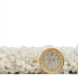 Cream Grey Chequered Kilim Modern Shaggy Moroccan Rug For Living Room Bedroom And Dining Room-160Cm X 230Cm - thumbnail 2
