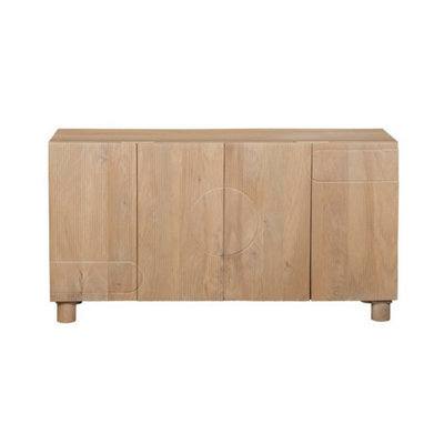Buttercup Farm Austin Extra Large Sideboard - Solid Wooden - L45 X W150 X H80 Cm - Brown - image 1
