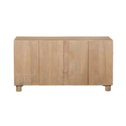 Buttercup Farm Austin Extra Large Sideboard - Solid Wooden - L45 X W150 X H80 Cm - Brown
