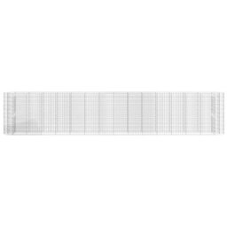Berkfield Gabion Raised Bed Galvanised Iron 540X50X100 Cm - thumbnail 4