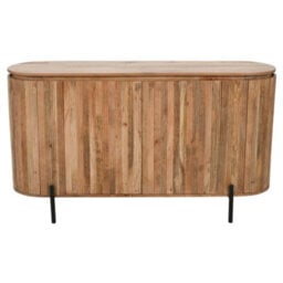 Royal Solid Wood Sideboard With Metal Legs - thumbnail 3